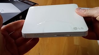 Externes DVD Laufwerk von LG  braucht man eigentlich noch eines [upl. by Ylrrad619]