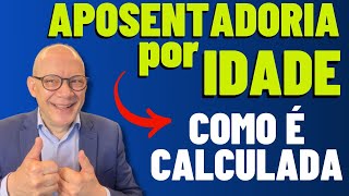 APOSENTADORIA POR IDADE PROGRESSIVA COMO É CALCULADA [upl. by Annhej]