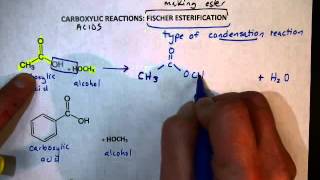 VIDEO Carboxylic Acid Reactions Ester Formation [upl. by Tiraj237]