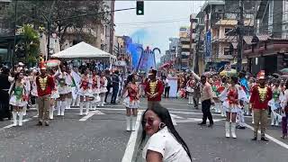 Colegio Nicolas Infante Diaz Desfile Cívico Quevedo 2024 [upl. by Yarled595]