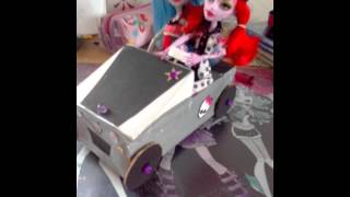 Selbst gebasteltes monster high auto [upl. by Meda]