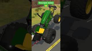 TOCHAN KING 👑 tractors tractorstunts games shortsviral [upl. by Asiel]