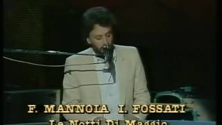 Le notti di maggio  Ivano Fossati e Fiorella Mannoia [upl. by Ordway]