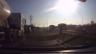 Driving Lessons Stoke on Trent A500 South Turn Right at Hanford [upl. by Bar]