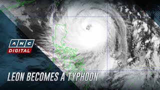 Leon intensifies into typhoon Signal No 2 raised over four areas [upl. by Tara]