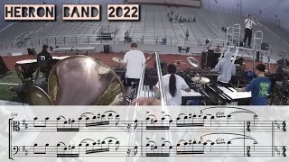 Hebron Band 2022 Alto Trombone Transcription [upl. by Adigirb]