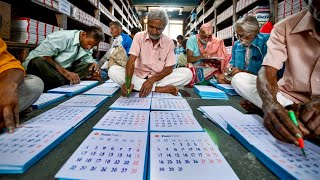 From Blank Pages to Beautiful Calendars A Factory Tour [upl. by Siradal]