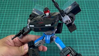 Transformers Collaborative Knight Rider x Transformers Agent Knight Robot mode to Alt mode [upl. by Hobey]