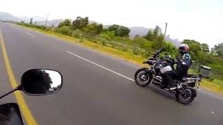 BMW GS 1200 Adventure Wheelie Compilation [upl. by Shetrit81]