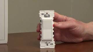 Easy to Install 3 Way Switch  Leviton Decora Edge [upl. by Aimet]