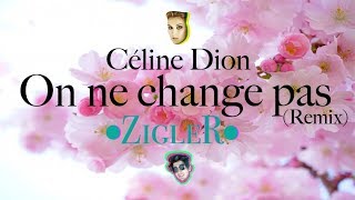 Céline Dion  On ne change pas •ZigleR• RemixEspañol Lyric Video [upl. by Norihs]