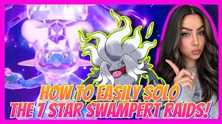 How To EASILY SOLO The 7 Star Swampert Raids  Pokemon Scarlet amp Violet [upl. by Lynett]