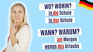 Grammatik einfach erklärt Adverbiale  Deutsch lernen B1B2 [upl. by Burdett]