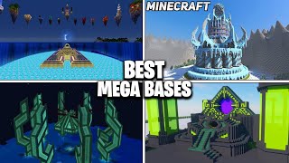 I Discovered The 10 BEST Minecraft MEGA BASES Ever Built [upl. by Shreve]