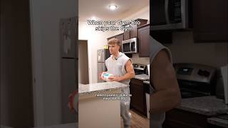 At least he knows the way to my heart ❤️ youtubeshorts youtubeviral skit gymbro [upl. by Colston865]