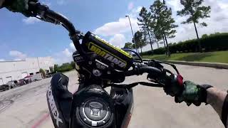 Grom Wheelie Crash Compilation Last One Hurt [upl. by Pryce]