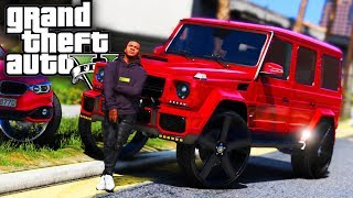 Bloods vs crips on Pacific Bluffs  GTA 5 Real Hood Life 2  Day 65 [upl. by Philcox]