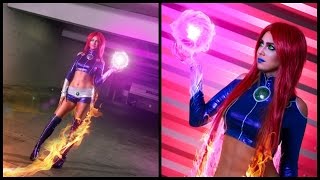 Starfire Teen Titans Cosplay Costume Tutorial [upl. by Lanam]