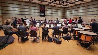 Mahler 1 Rehearsal segment End of Finale [upl. by Kinnie]