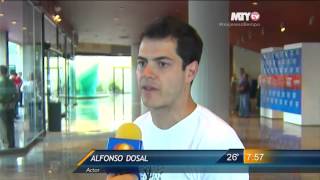 Las Noticias  Convive el actor Alfonso Dosal con la Comunidad Asperger Monterrey [upl. by Attenyt]