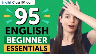 Learn English 95 Beginner English Videos You Must Watch [upl. by Galer]