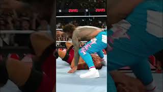 Jey uso pins bron breaker to become IS champion🎥🔥 [upl. by Desdee32]