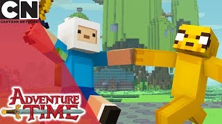 Adventure Time  Minecraft MashUp Pack  Cartoon Network [upl. by Ylreveb620]