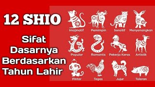 Ini Dia  Sifat amp Karakter Dari 12 Shio Dalam Astrologi Chinese Zodiac Berdasarkan Tahun Kelahiran [upl. by Esir932]