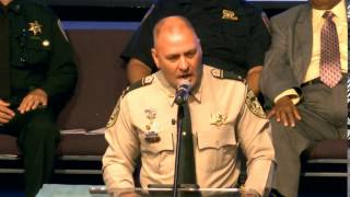 Lt Clay Higgins full commencement speech at the Capital Area Regional Training Academy [upl. by Rog959]