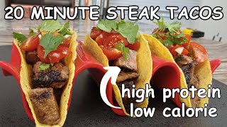 Weeknight Steak TacosUnder 20 Minutes [upl. by Armington]