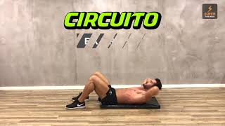 🔥 CIRCUITO ABDOMINAL com CRUNCH LATERAL  SUPRA  MERGULHO Treine em Casa [upl. by Sitoel]