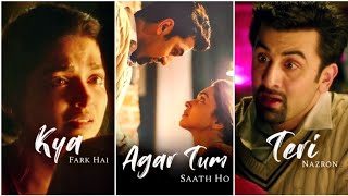 Agar Tum Saath Ho Song Fullscreen Whatsapp Status Love 💕 Sad Vaishnavi Chaitanya Shanmukh Jaswanth [upl. by Marek]