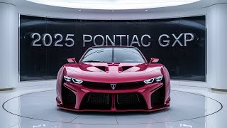 2025 Pontiac G8 GXP – The Ultimate American Muscle Sedan Returns [upl. by Nodnarg]