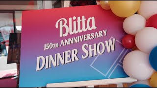 Blitta Gevelsystemen 150 jaar  Dinnershow personeel [upl. by Todhunter]