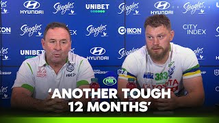 The road ahead for the Canberra Raiders  Canberra Press Conference  Fox League [upl. by Haissem669]