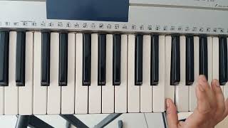 Insaaf Ki dagar per Song piano tutorial1st Part [upl. by Ymled126]