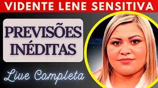 🔮 LIVE INÉDITA  PREVISÕES  VIDENTE LENE SENSITIVA 🤯 [upl. by Ahseekan700]