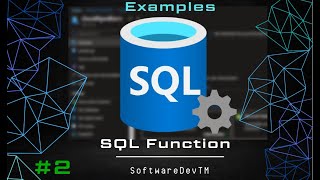 SQL Function Examples 2  Funksiýalar bilen Çylşyrymly Mysallar 2 [upl. by Tansey349]