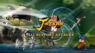 JStars Victory VS All Support Attacks  Jスターズ ビクトリーバーサス [upl. by Bohlin]