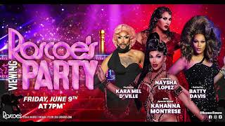 Kahanna Montrese  Roscoes RuPauls Drag Race All Stars 8 Viewing Party [upl. by Aicinet718]