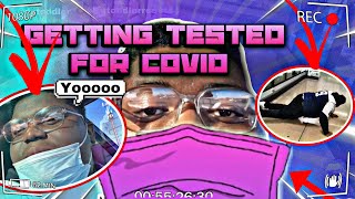 Getting Tested For Covid Vlog [upl. by Durrej49]