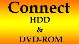 How to Connect 2 Hard Disk amp CDDVDROM Drive on one IDE Cable  Computer Hardware Video Tutorial [upl. by Leopoldeen]