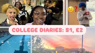 VLOG College Diaries S1 E2 💛🖤 POOL ROBOTS WIGS amp MORE [upl. by Luar]