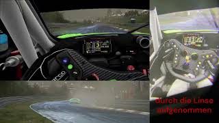 VR Simracing ACC Nordschleife bei miesem Wetter VARJO AERO With additional through the lens taken [upl. by Weinert201]