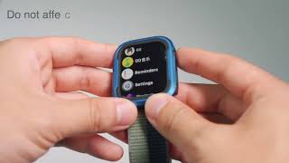 high quality antiscratch apple watch case [upl. by Lauber]