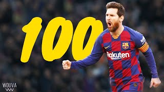 Lionel Messi  Top 100 Goals Ever With Commentary [upl. by Schenck]