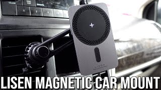 LISEN Magsafe Phone Car Mount Charger [upl. by Kir]