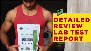 XLR8 WHEY PROTEIN CONCENTRATE CHOCOLATE MOST DETAILED REVIEW  LAB TEST REPORT [upl. by Kenzie]