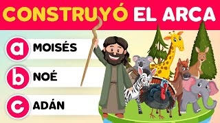 25 PREGUNTAS DE LA BIBLIA PARA NIÑOS 👶🏼  FÁCILES [upl. by Darla]