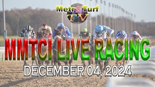 04 December 2024  Philippines Horse Racing Live  Metro Manila Turf Club Inc [upl. by Inessa]